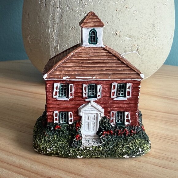 Set Of 3 American Dream Homes 1987 Posible Dreams LLC Miniature Houses - Picture 4 of 14